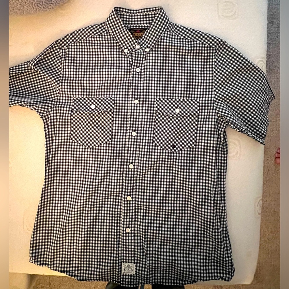 Crooks & Castles button Down Polo
